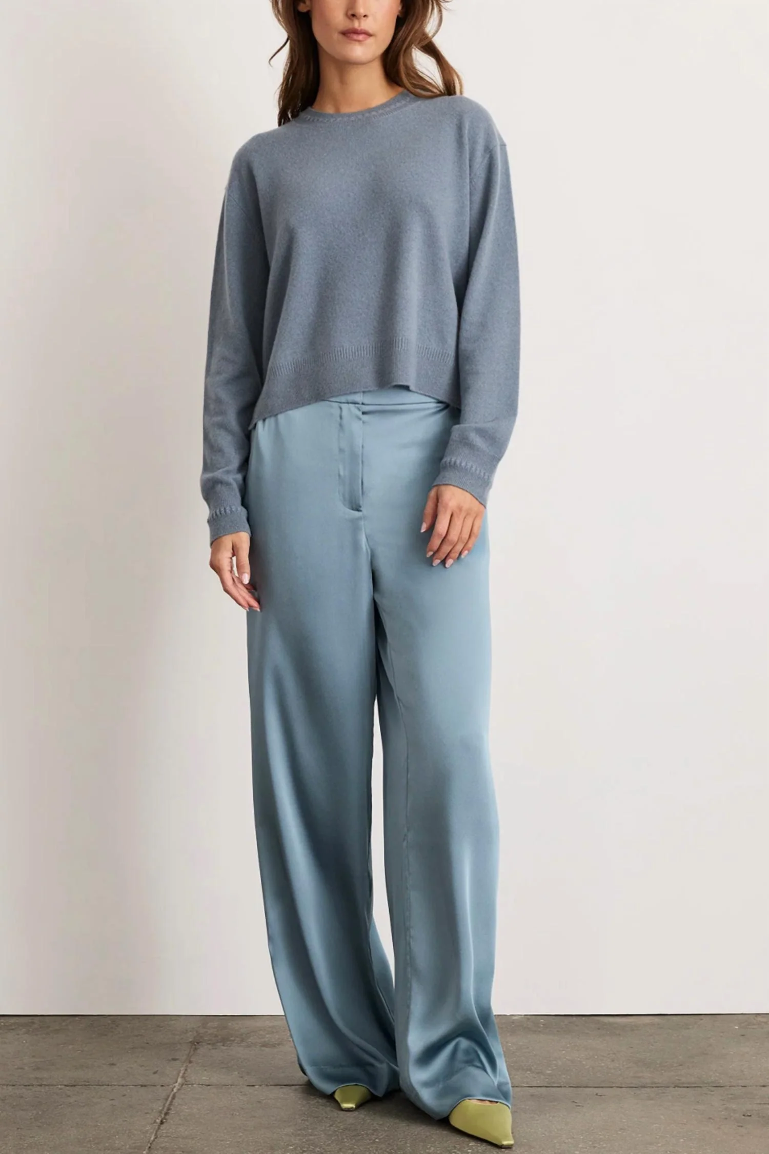 Katrina Pant In Cloudy Seafoam