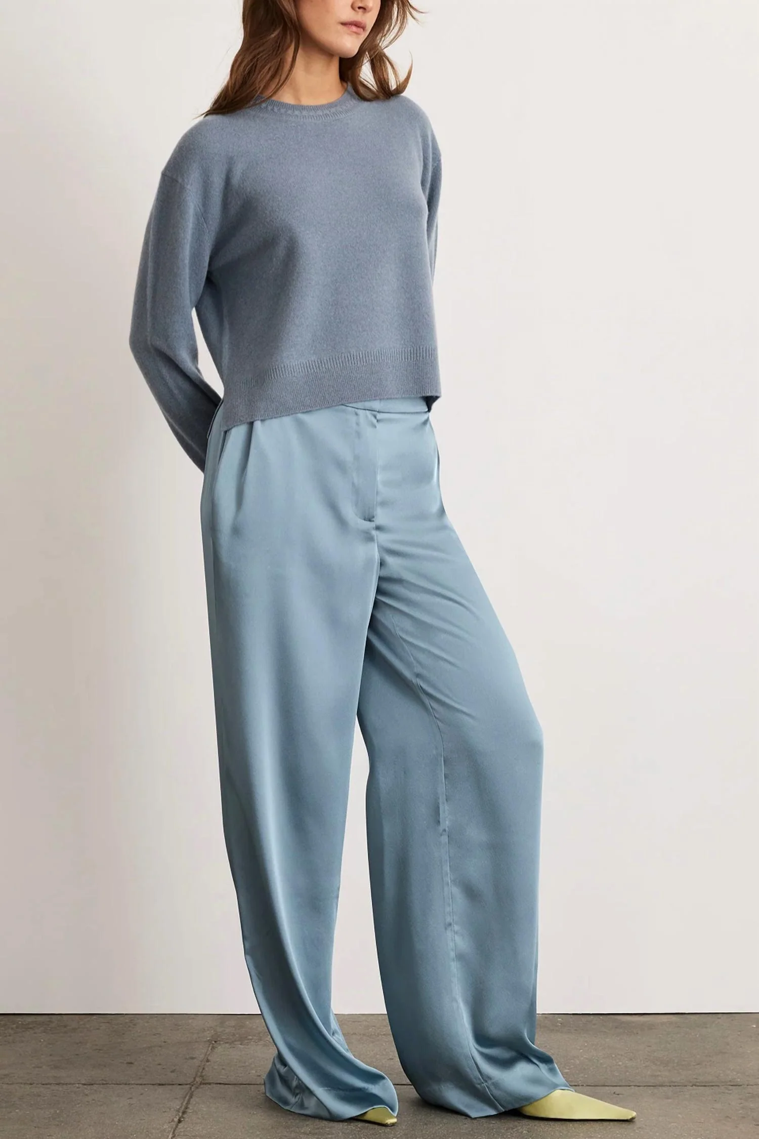 Katrina Pant In Cloudy Seafoam - Image 2
