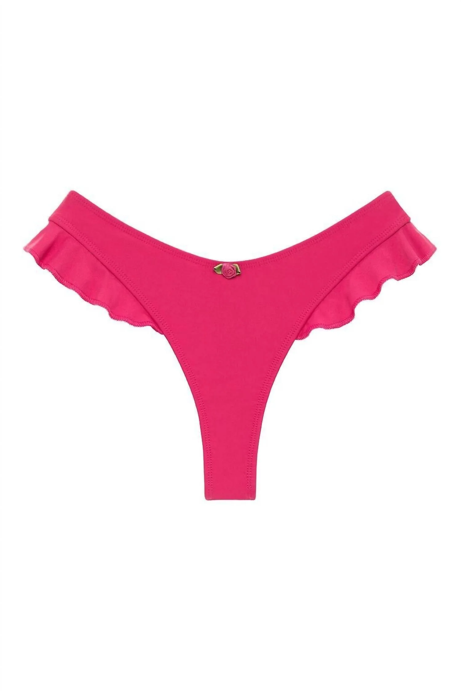 Kelly Bikini Bottom In Raspberry - Image 3