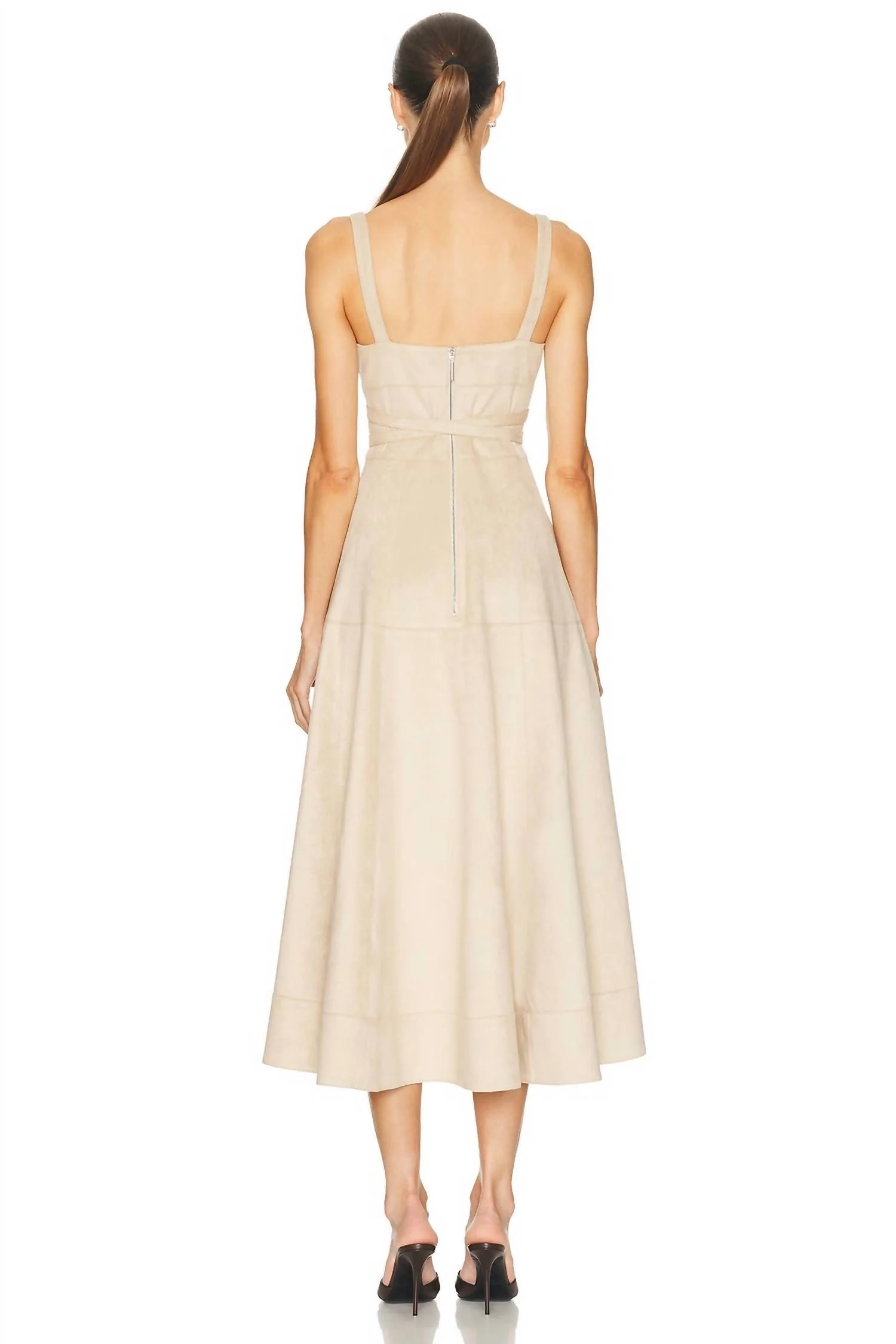 Kendra Midi Dress In Dune - Image 2