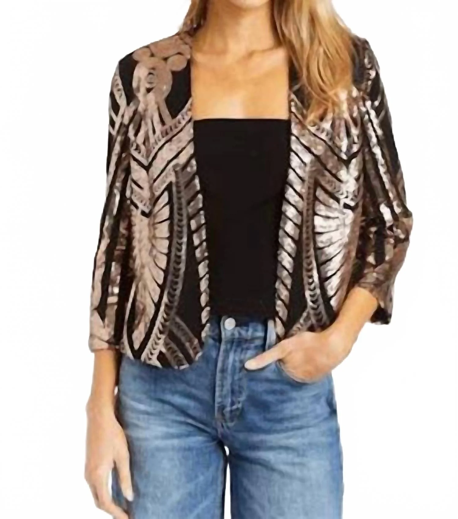 Kiera Jacket In Copper