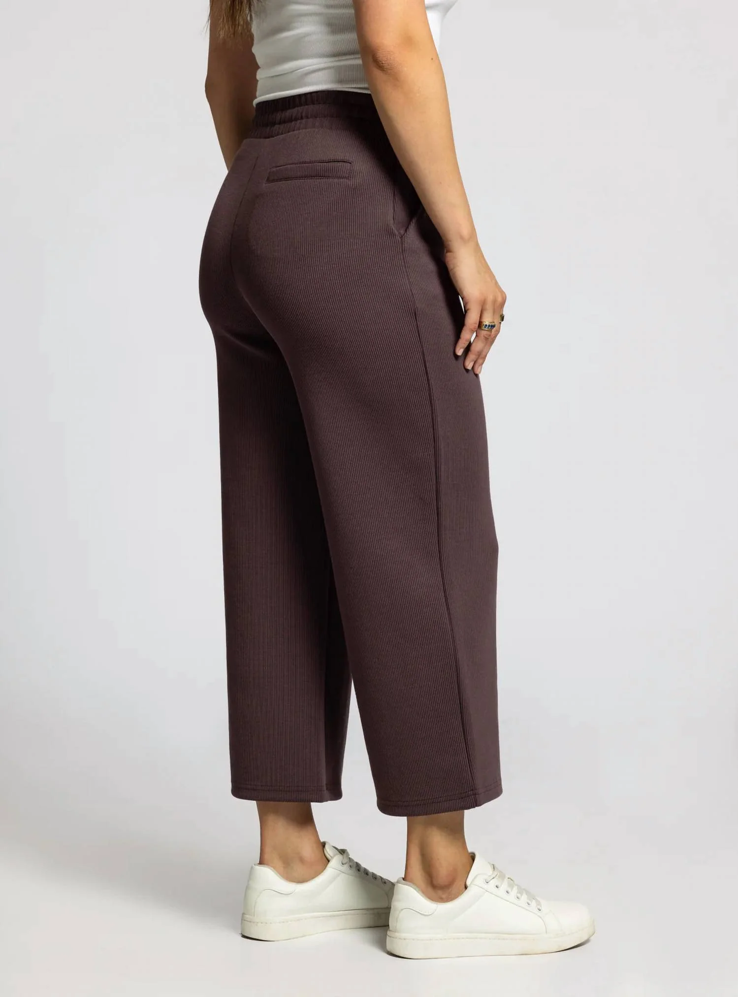 Kit Pants In Raisin Rib - Image 3