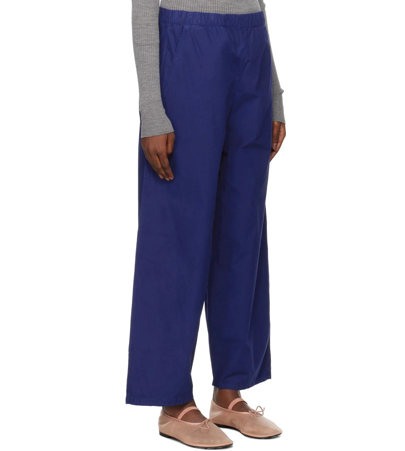 Kyoto Wide Leg Pant In Deep Indigo - Image 2