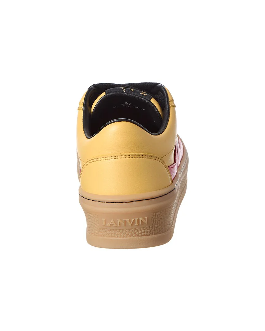 LANVIN Semelle Haute Leather Sneaker - Image 3