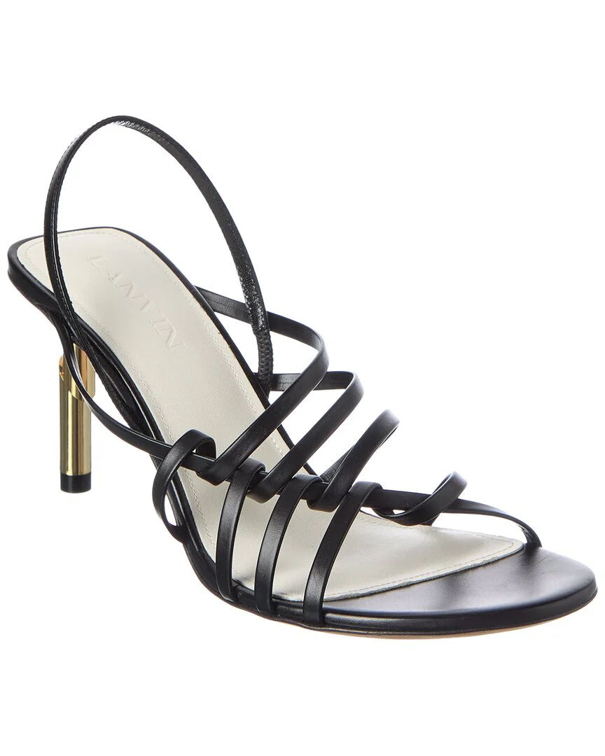 LANVIN Sequence Leather Sandal