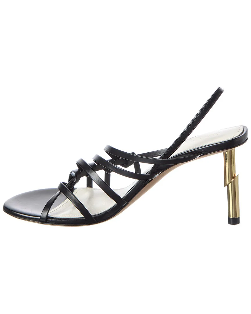 LANVIN Sequence Leather Sandal - Image 2