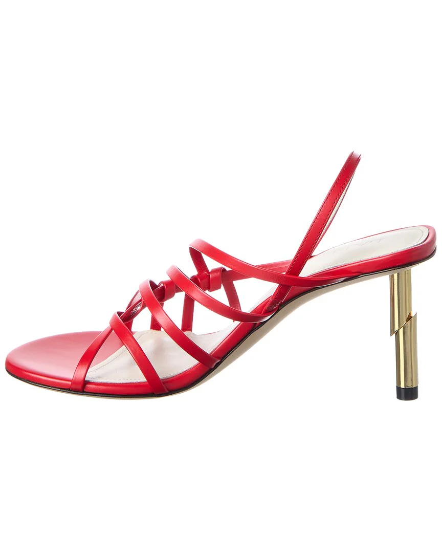 LANVIN Sequence Leather Sandal - Image 2