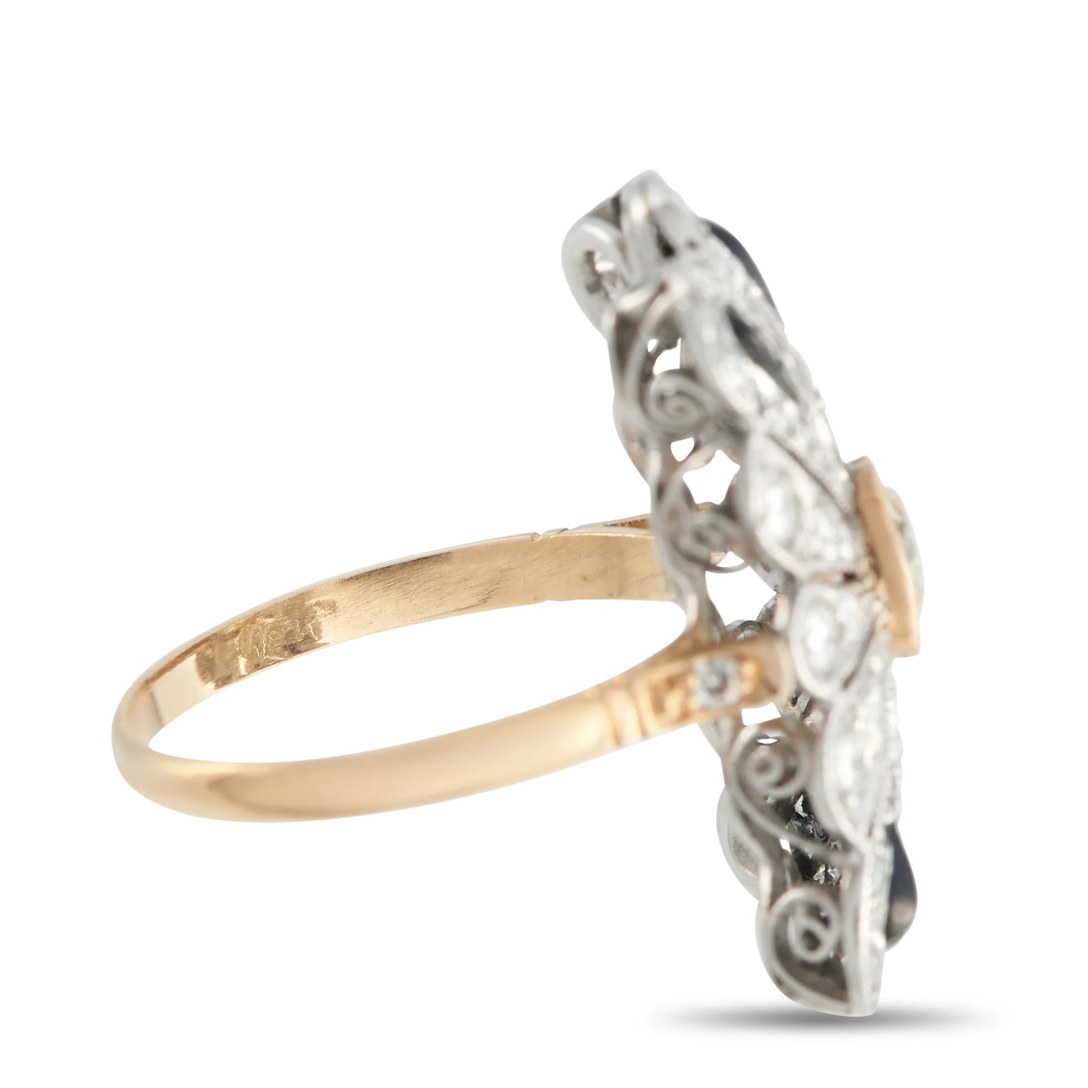 LB Exclusive 18K Rose Gold 1.90ct Diamond Ring MF01-051826 - Image 4