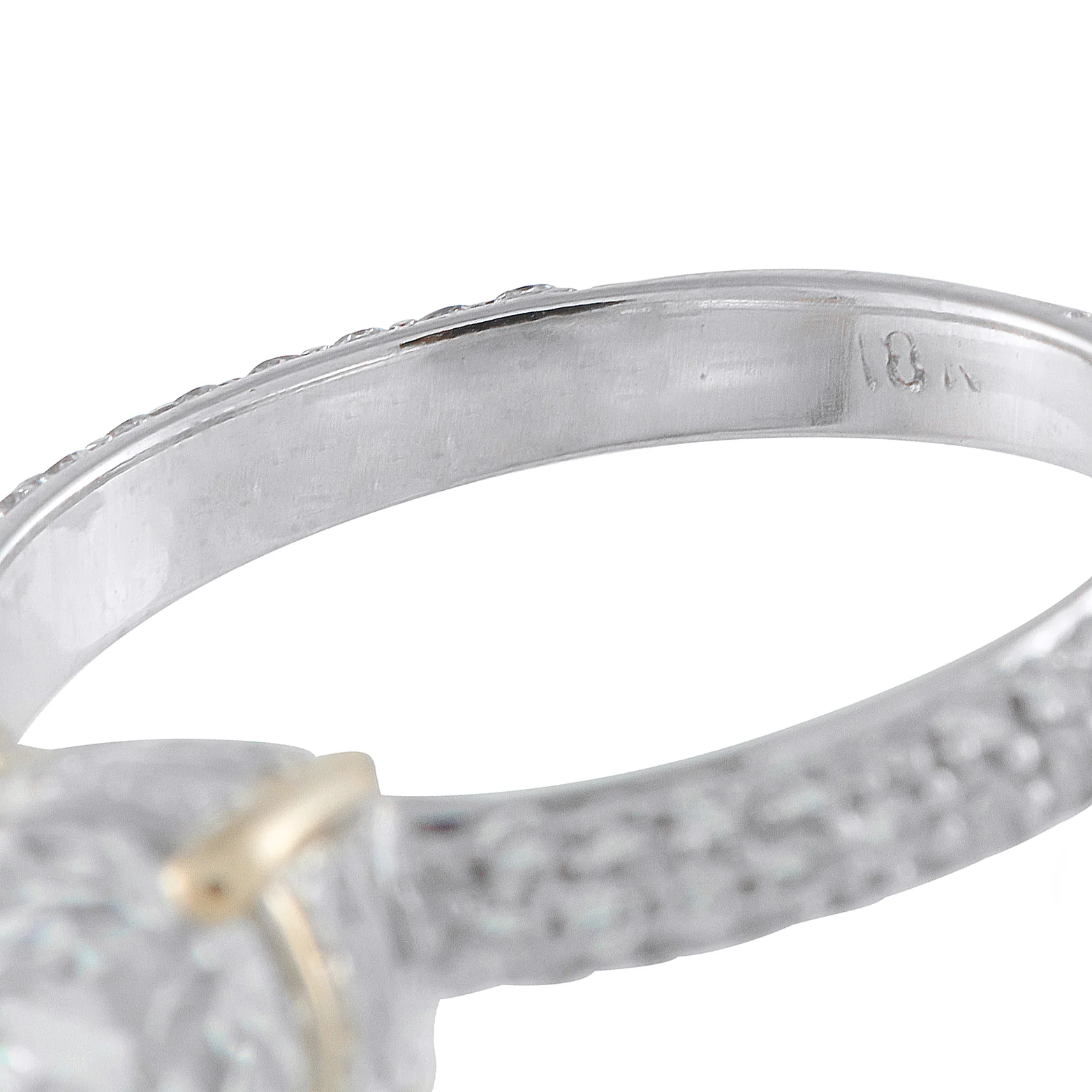 LB Exclusive 18K White Gold 1.82ct Diamond Ring MF24-051826 - Image 4