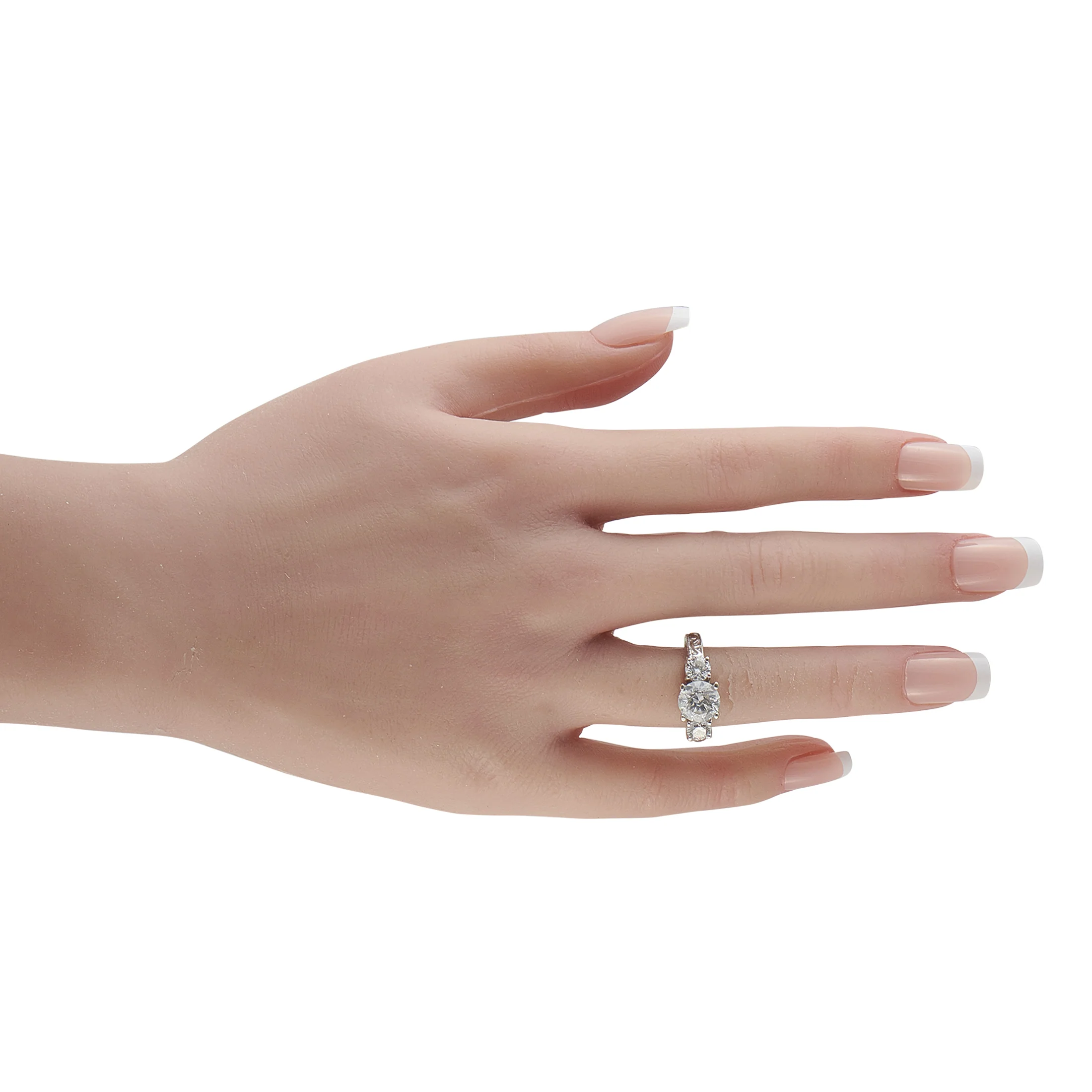 LB Exclusive 18K White Gold 2.70ct Diamond Ring MF39-051526 - Image 3