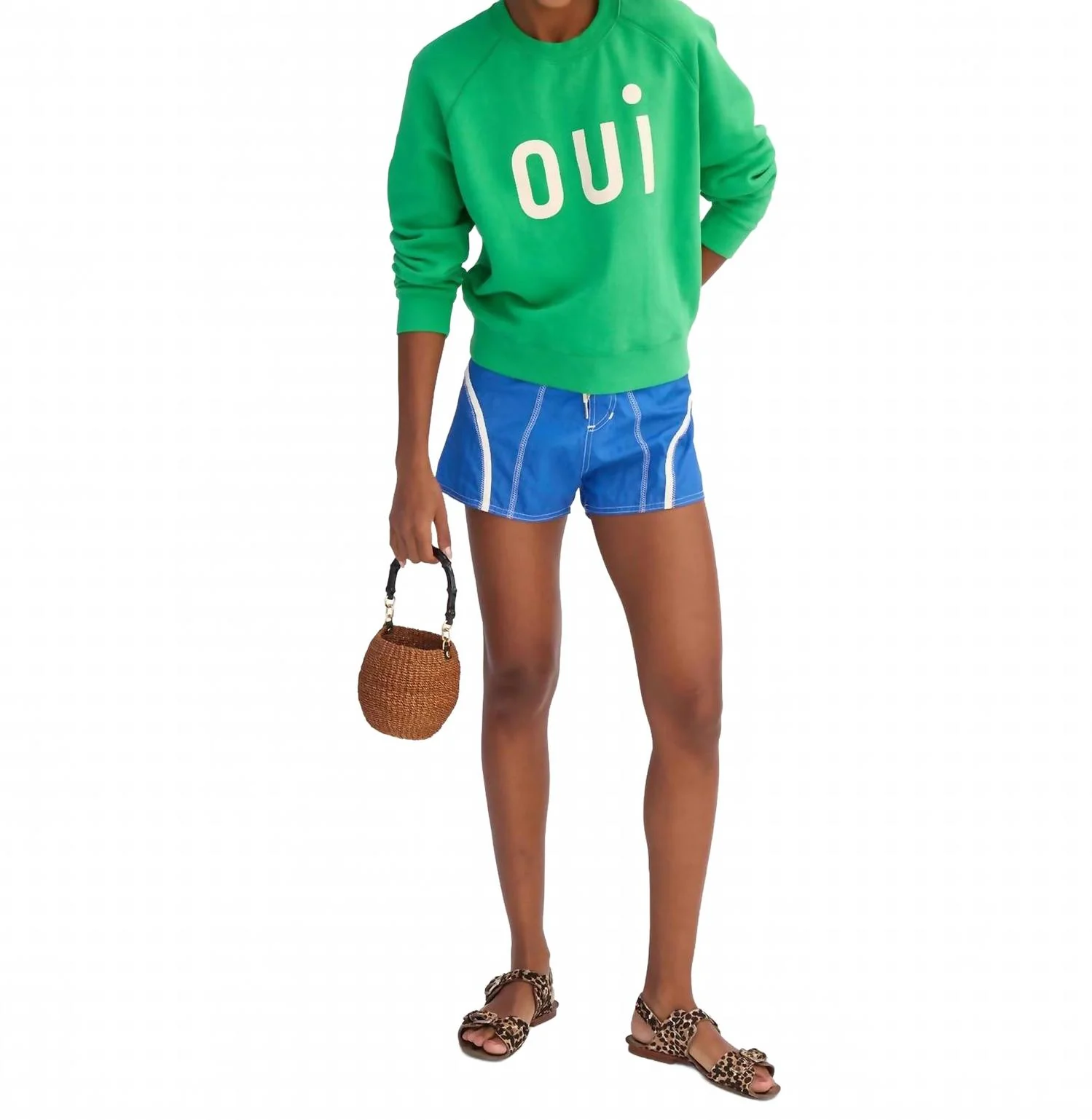 Le Court Sweatshirt In Green