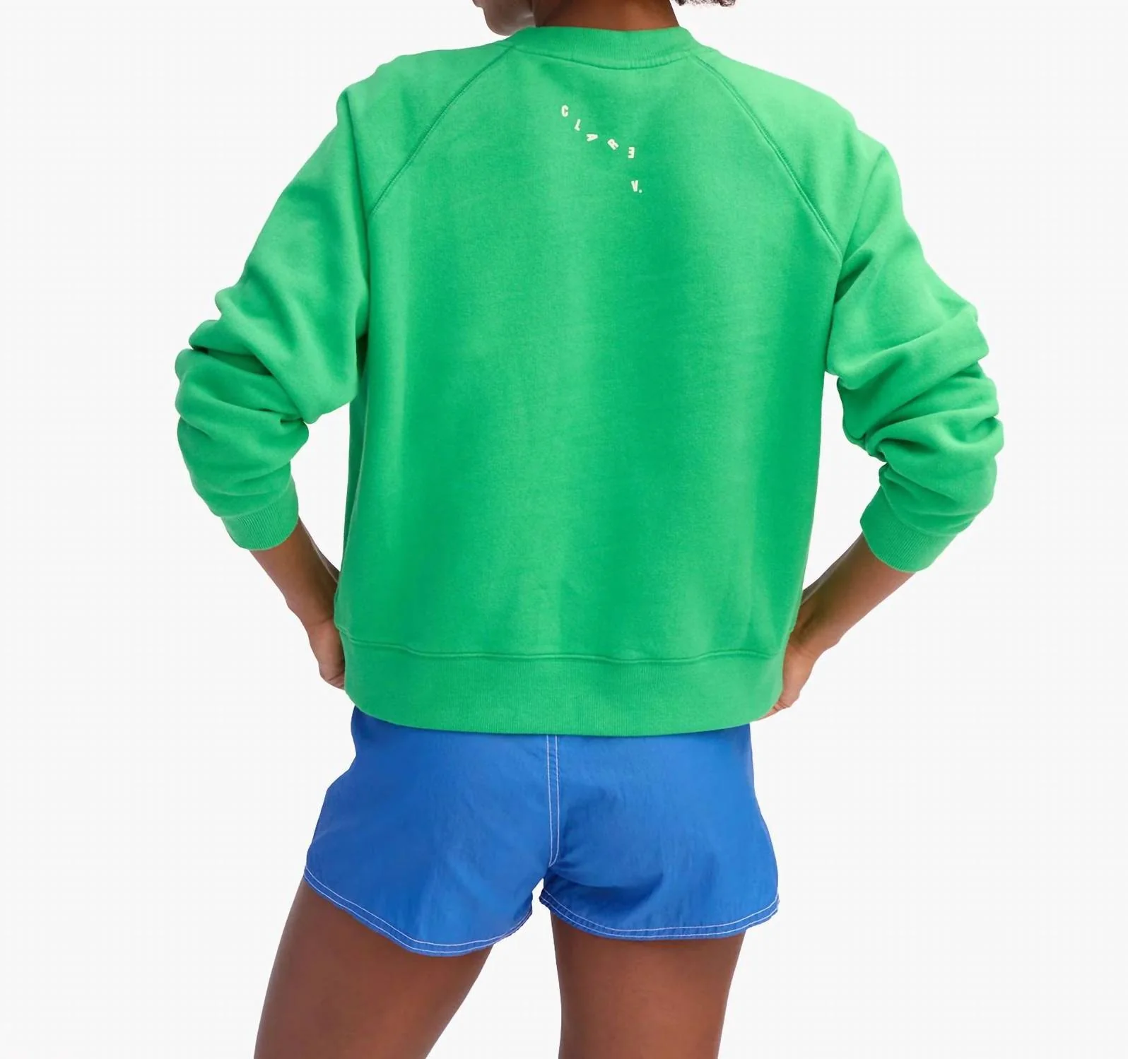 Le Court Sweatshirt In Green - Image 3