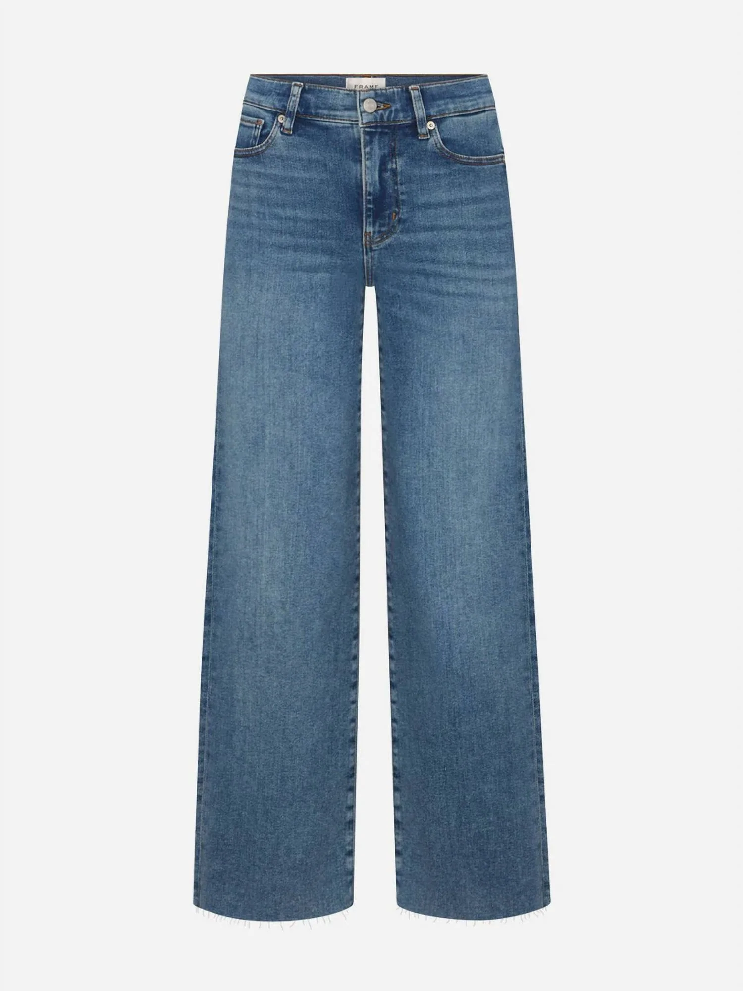 Le Slim Palazzo Jeans In Flip Raw After - Image 2