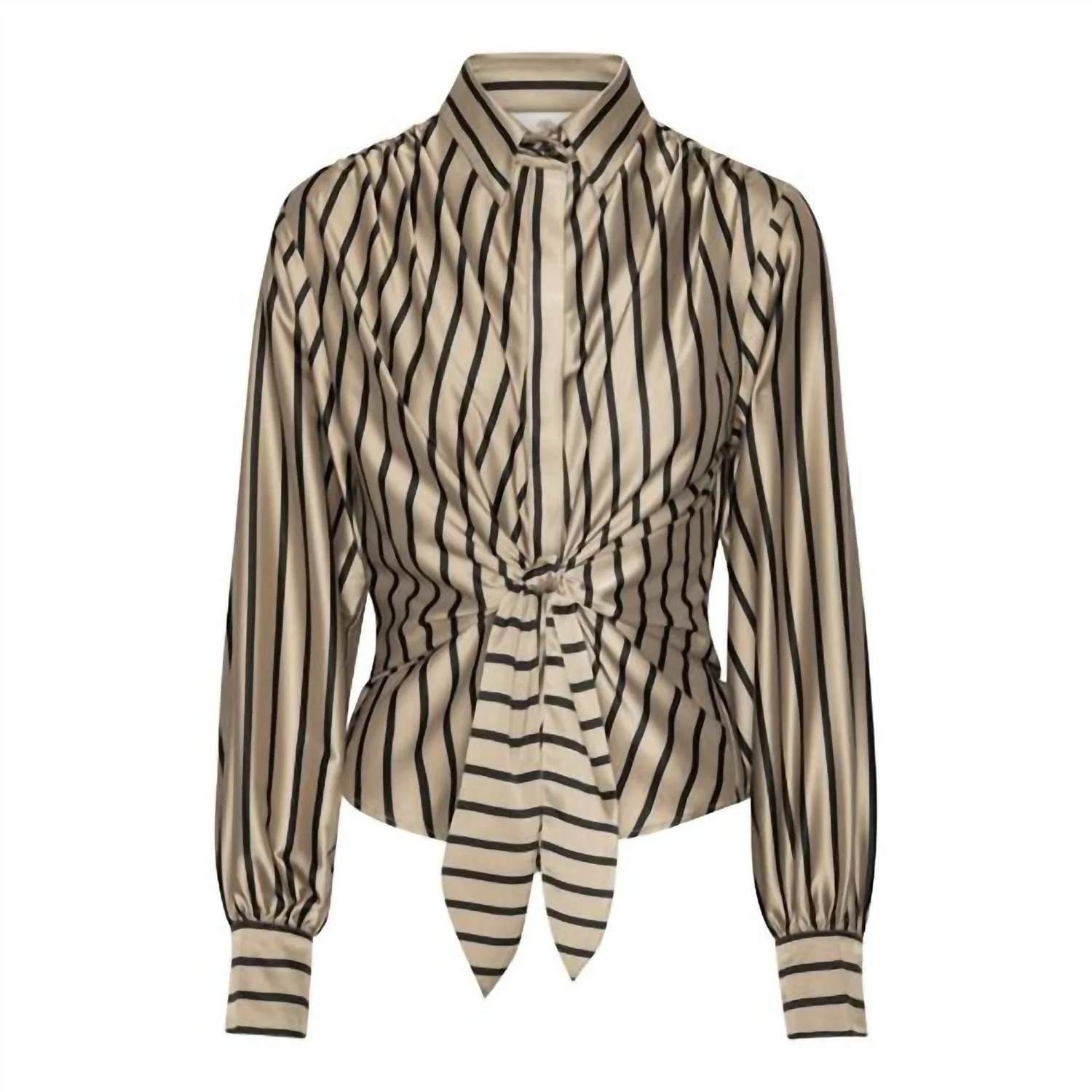 Lee Shirt In Tan Stripe - Image 2