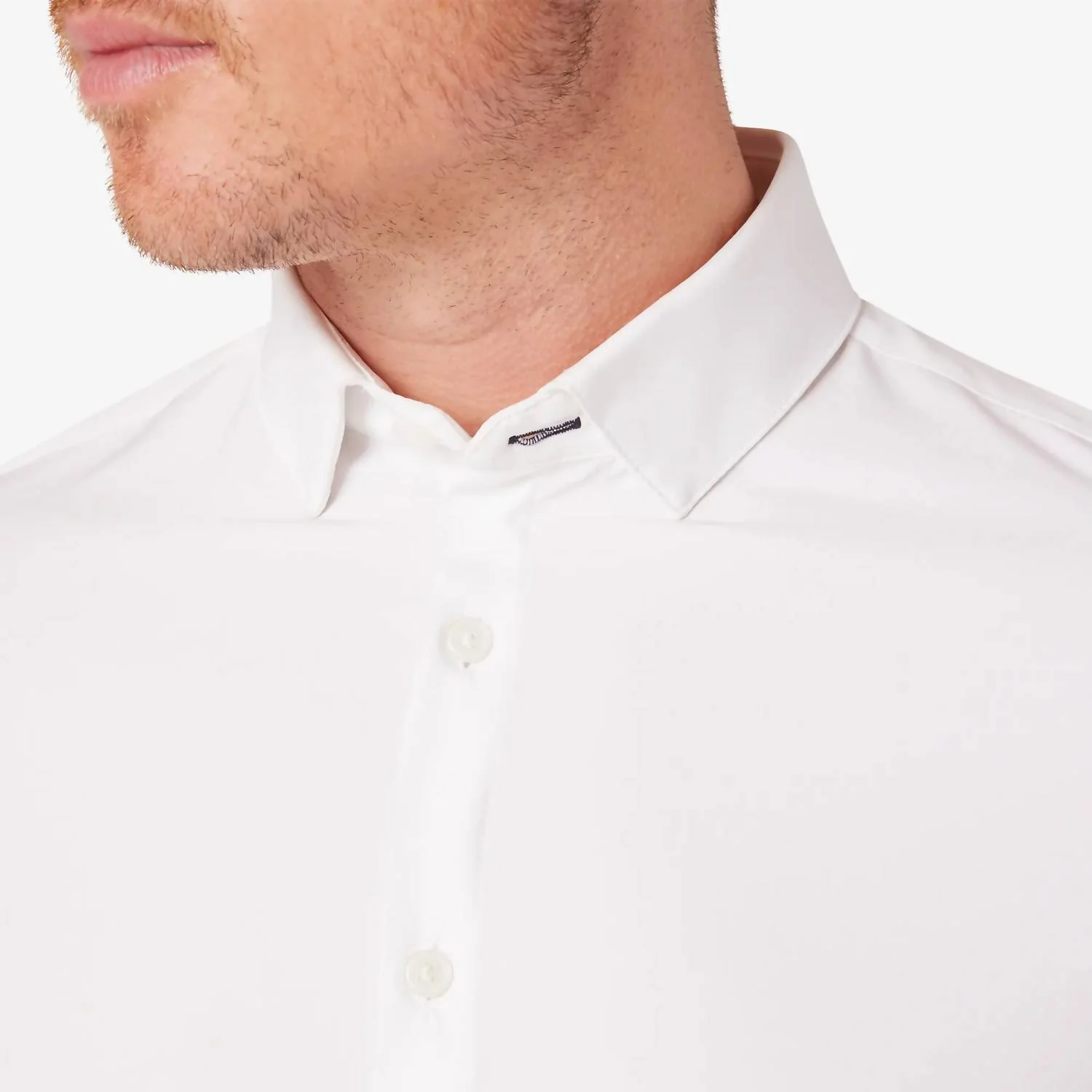 Leeward Classic Fit Long Sleeve Shirt In Solid White - Image 2
