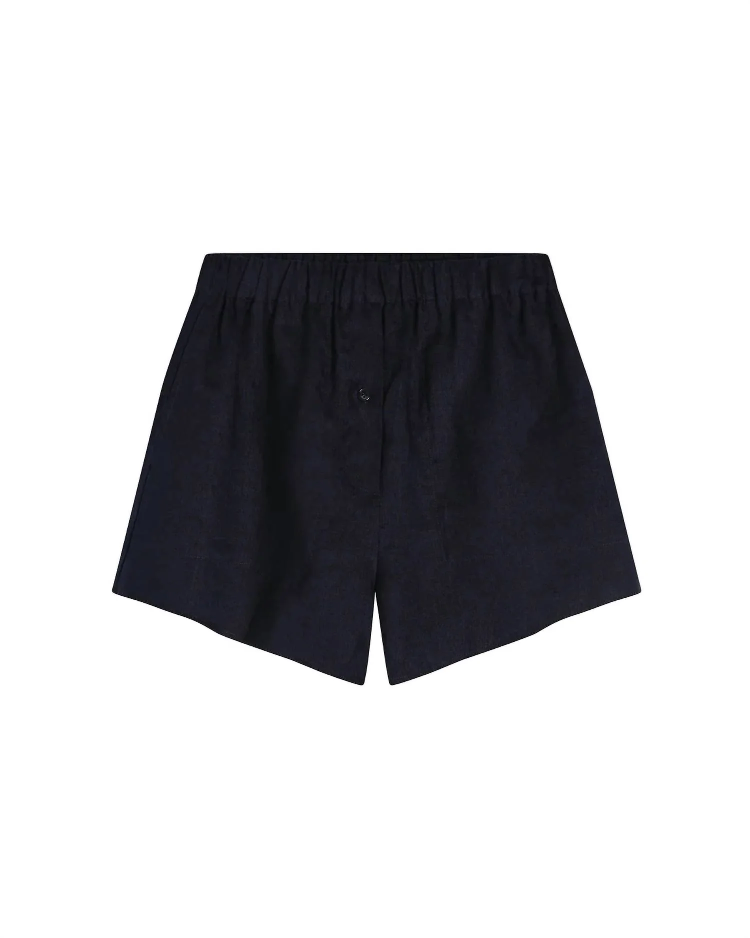 Leiden Elasticated Waistband Short In Navy - Image 3