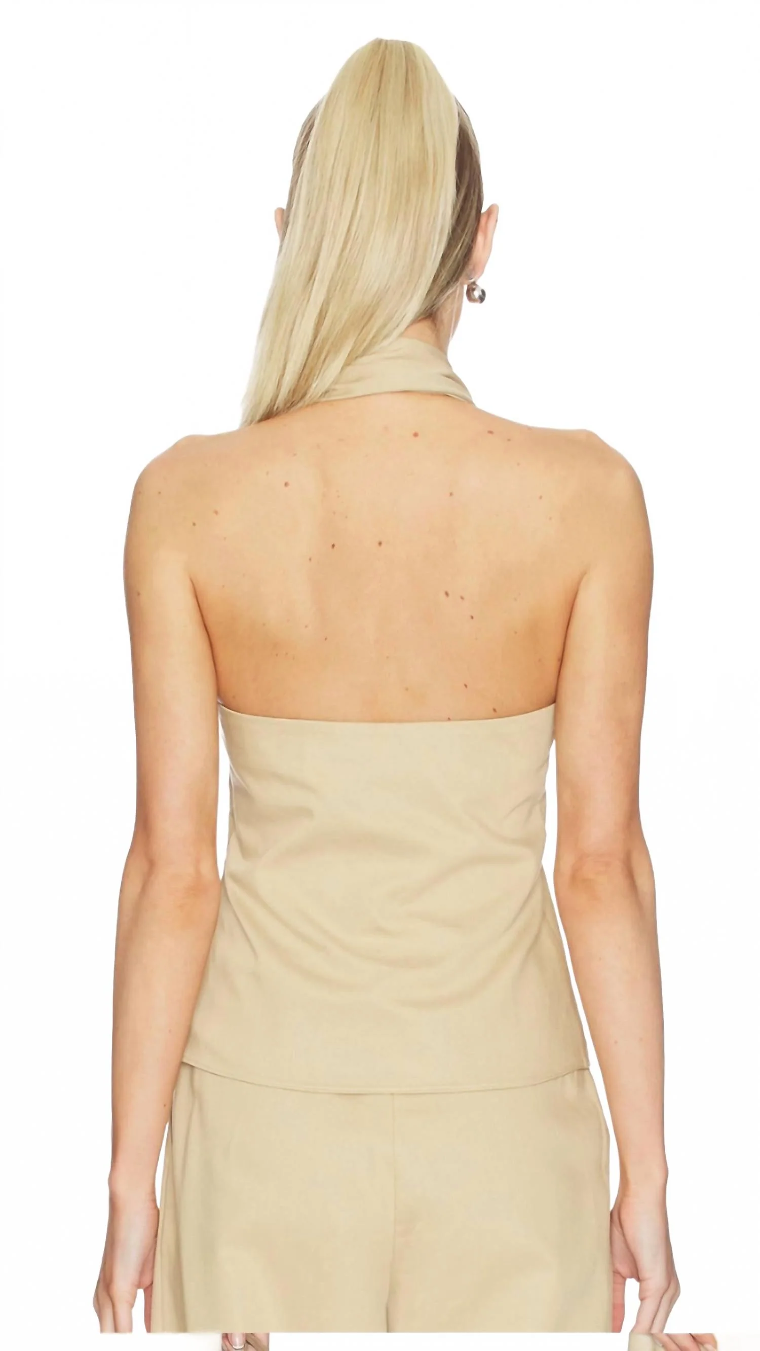 Lelio Top In Tan - Image 2
