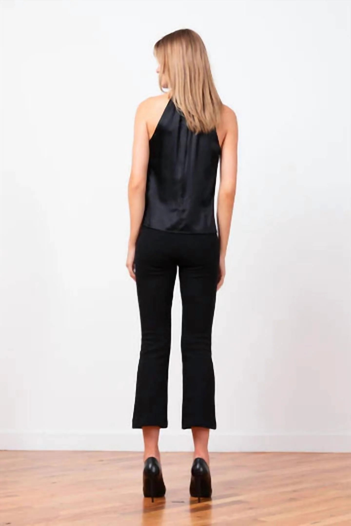 Leo Boucle Pants In Black - Image 3
