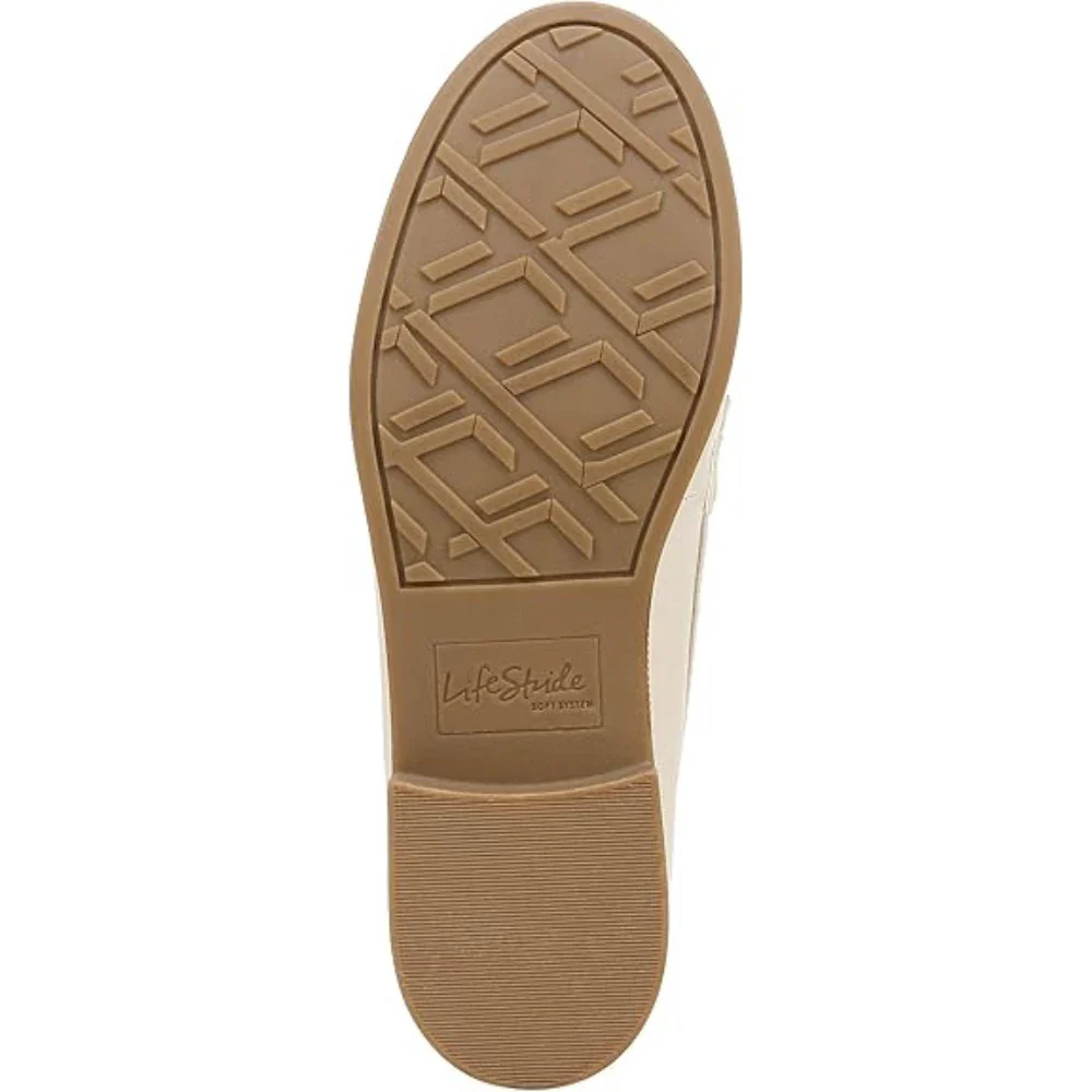 LifeStride Sonoma I6576S1100 Loafers Women's White Slip On Shoes HTAT972 - Image 5