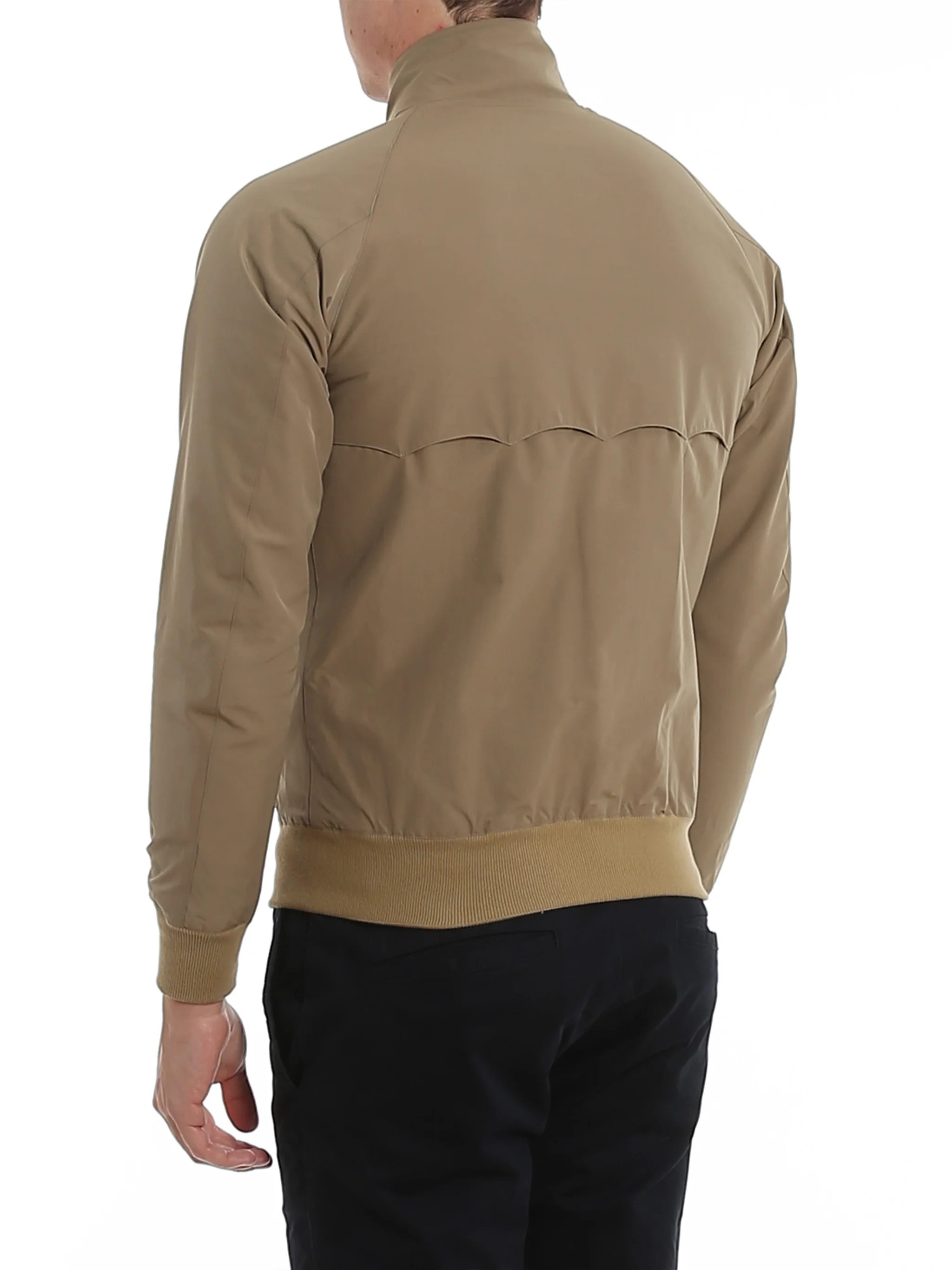 Lightweight Brown Polyester Blend Jacket - Image 3