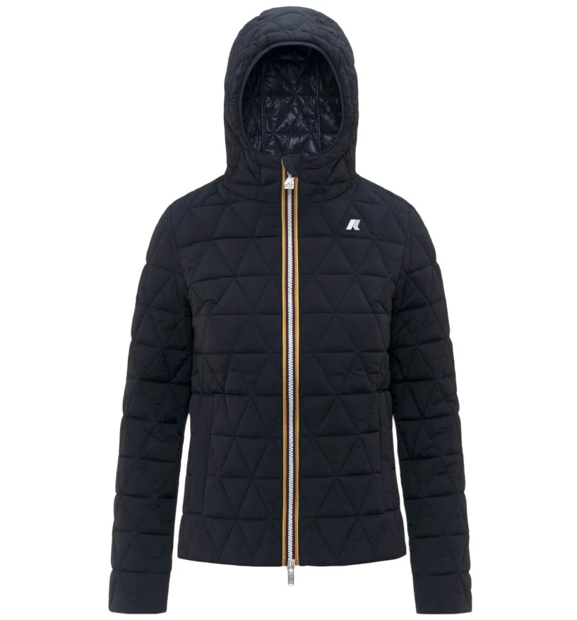 Lil Diamond Quilted Hooded Jacket
