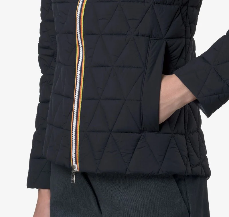 Lil Diamond Quilted Hooded Jacket - Image 2