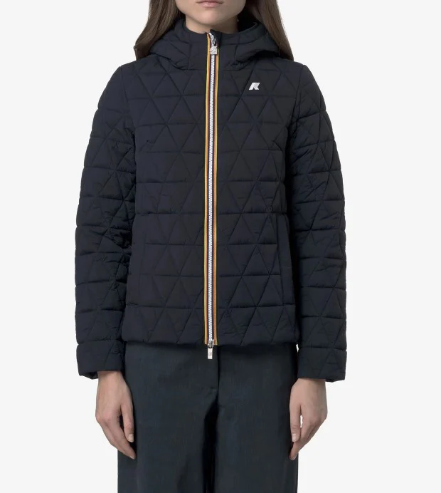 Lil Diamond Quilted Hooded Jacket - Image 3