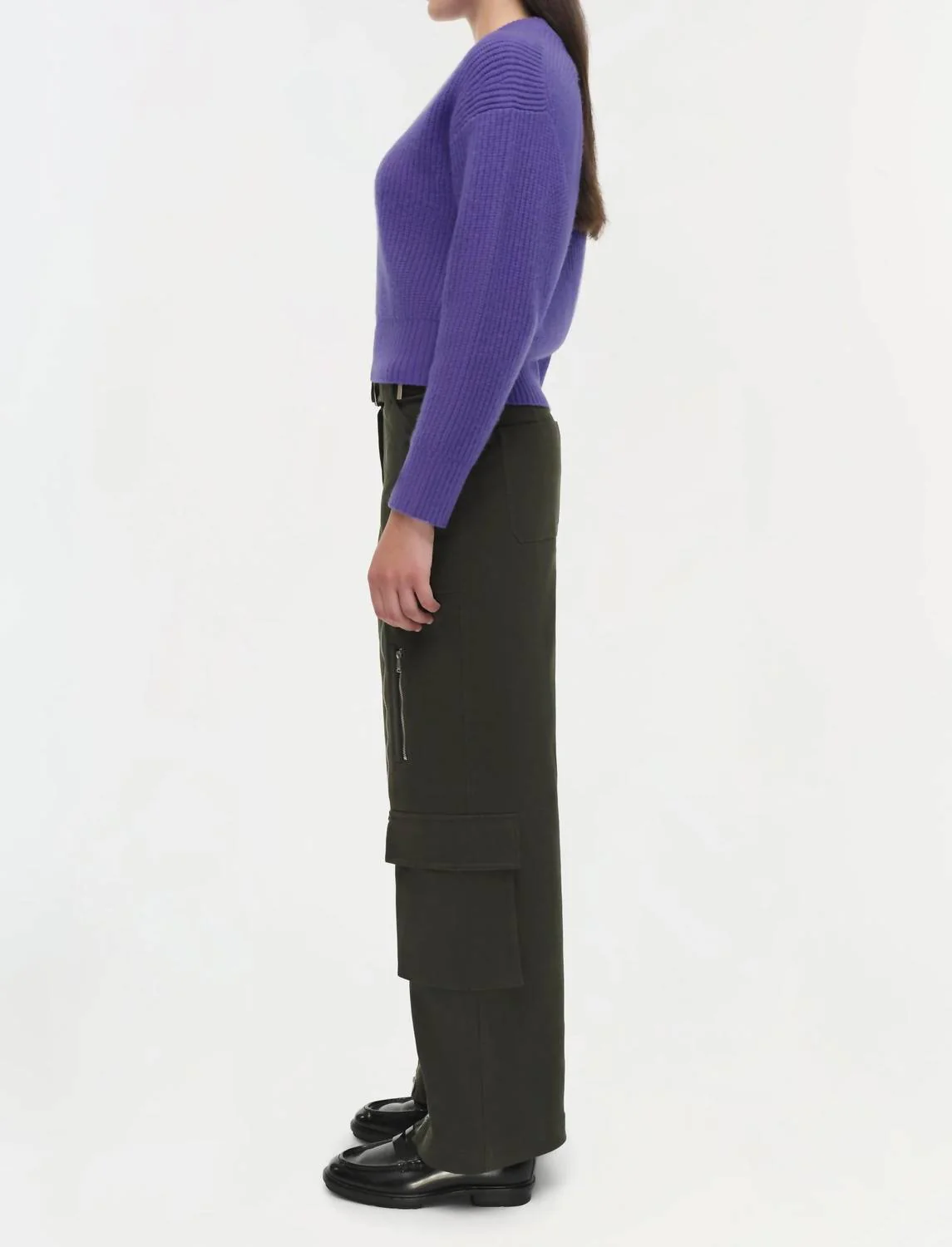 Linda Sweater In Ultraviolet - Image 2