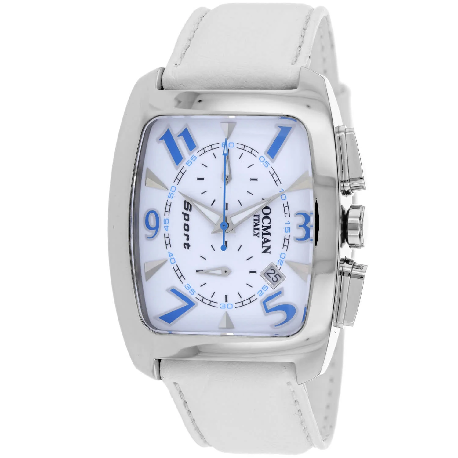 Locman Men's Classic White Dial Watch