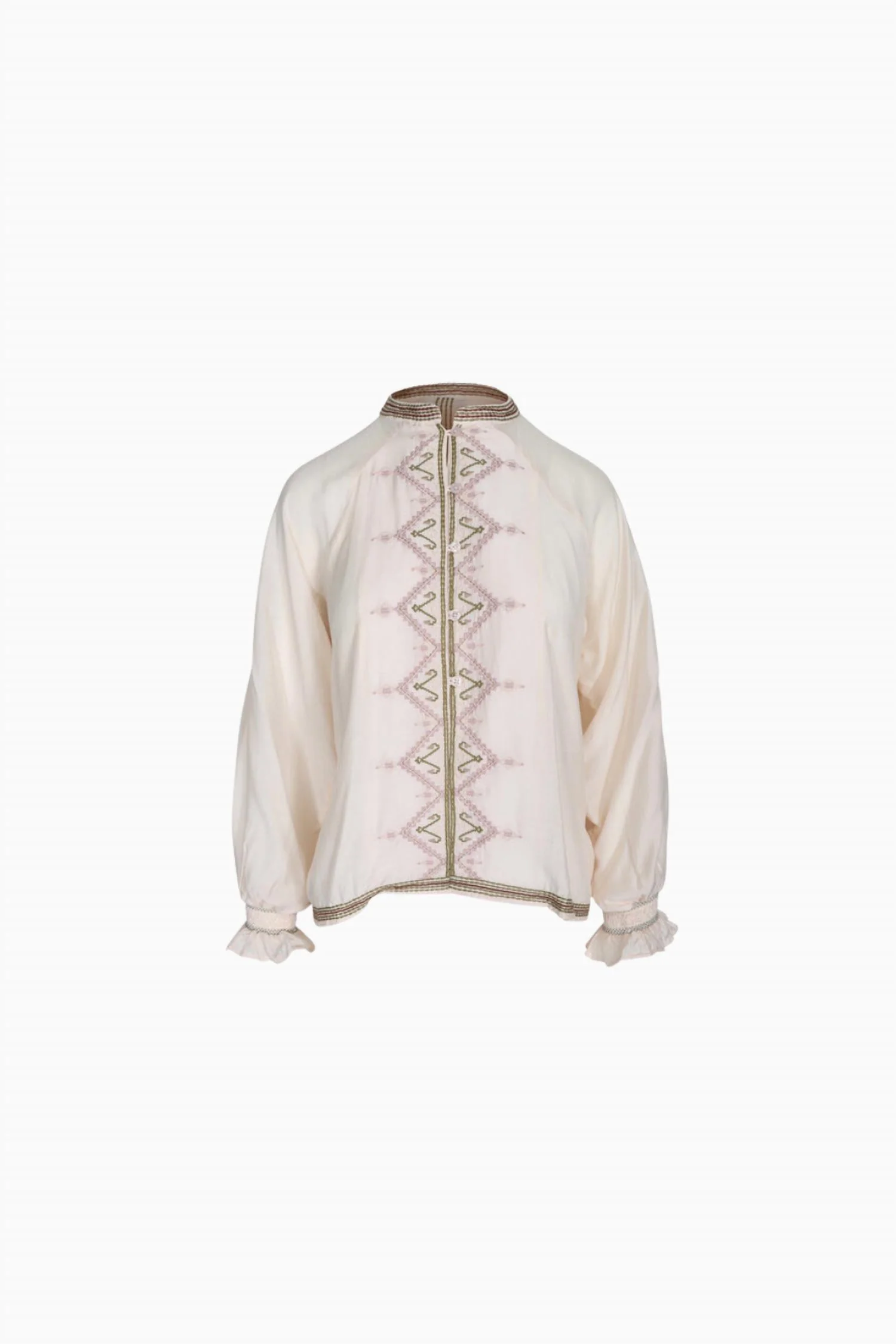 Lombard Hale Blouse In Ecru - Image 5