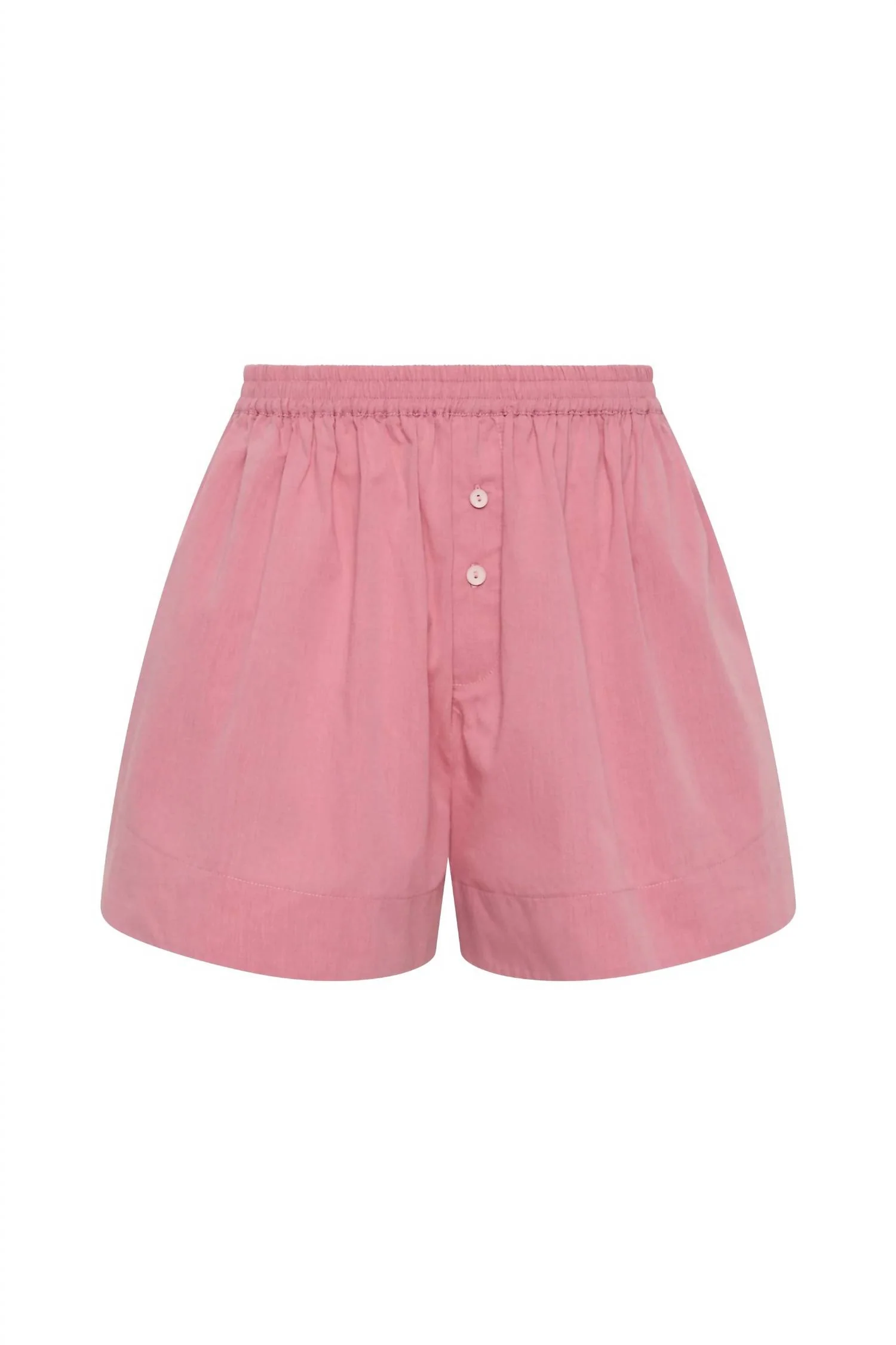 Lonia Cotton Poplin Short In Valentine - Image 2