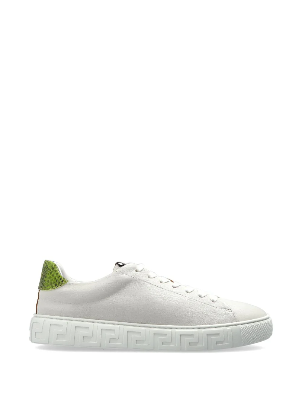 Low-Top Sneakers With Silk And Nylon Upper