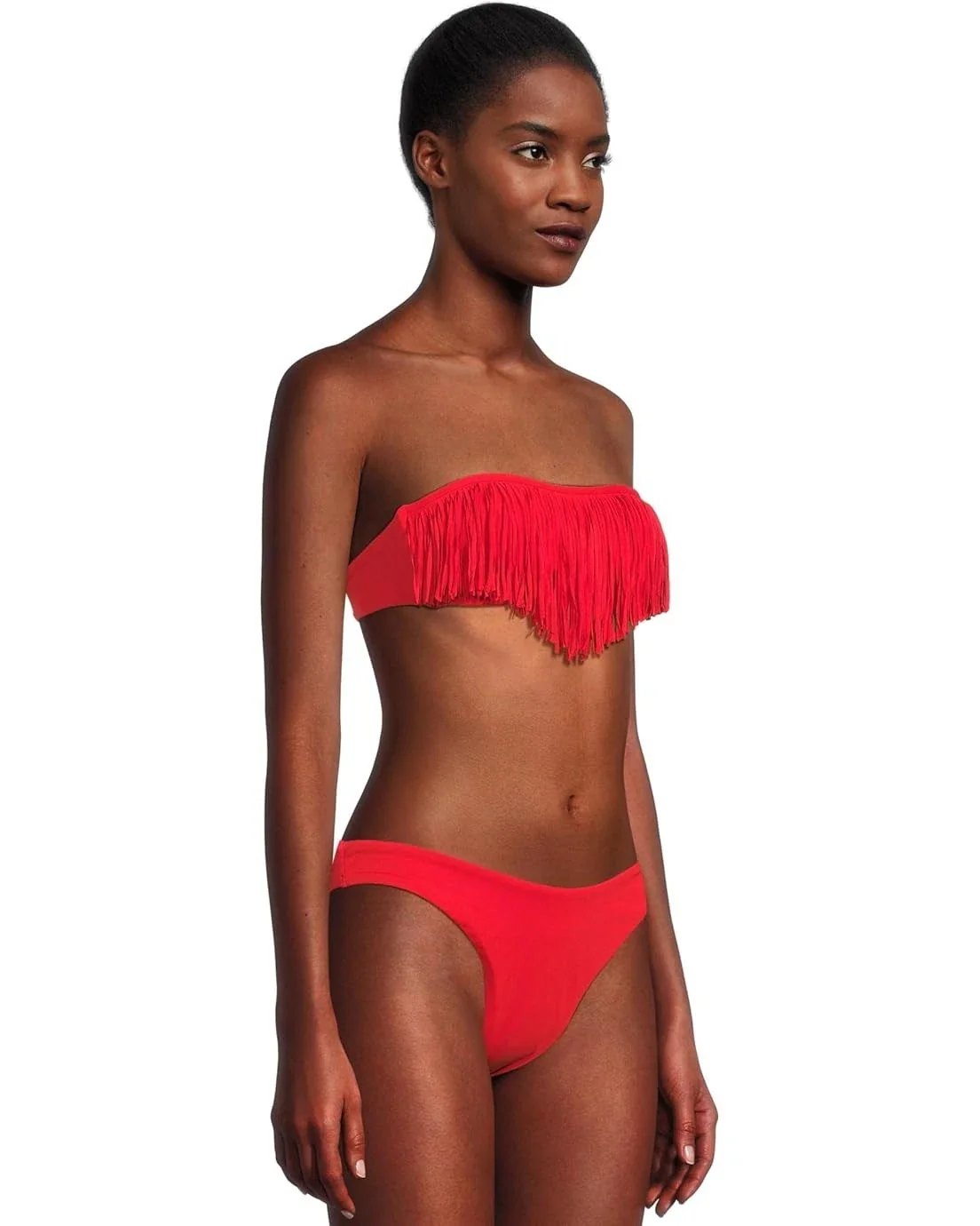 LSpace Dixie Bikini Top Women's Flame Strapless Bandeau Swimwear GBO2343 - Image 3