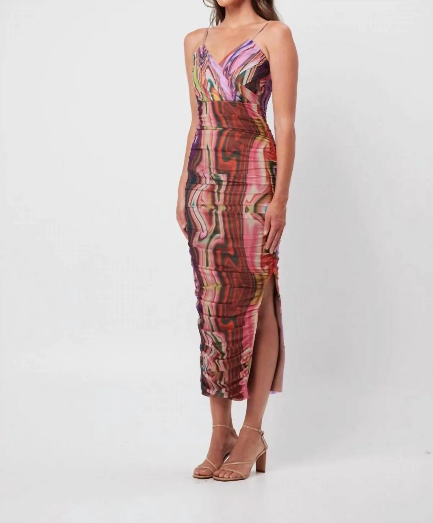 Lula Dress In Multi - Image 3
