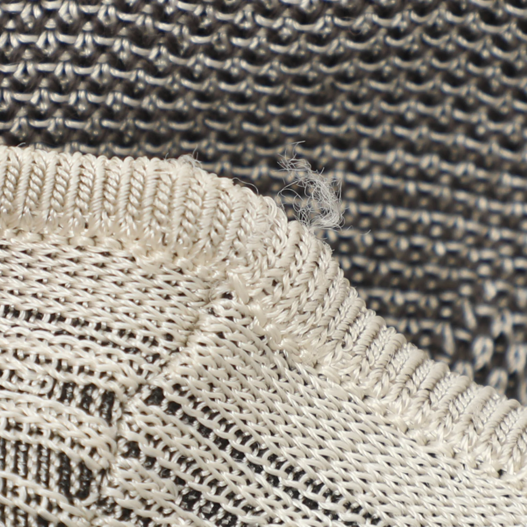 M Missoni Beige/grey Knit Mini Dress - Image 4