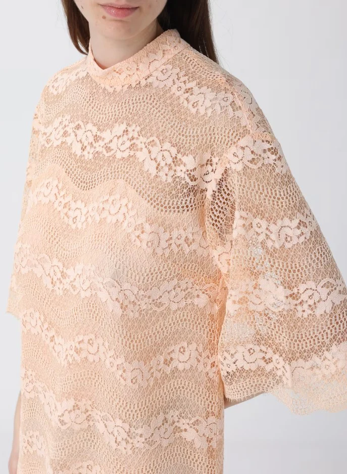 Macramè Lace 3/4 Sleeve Dress - Image 3