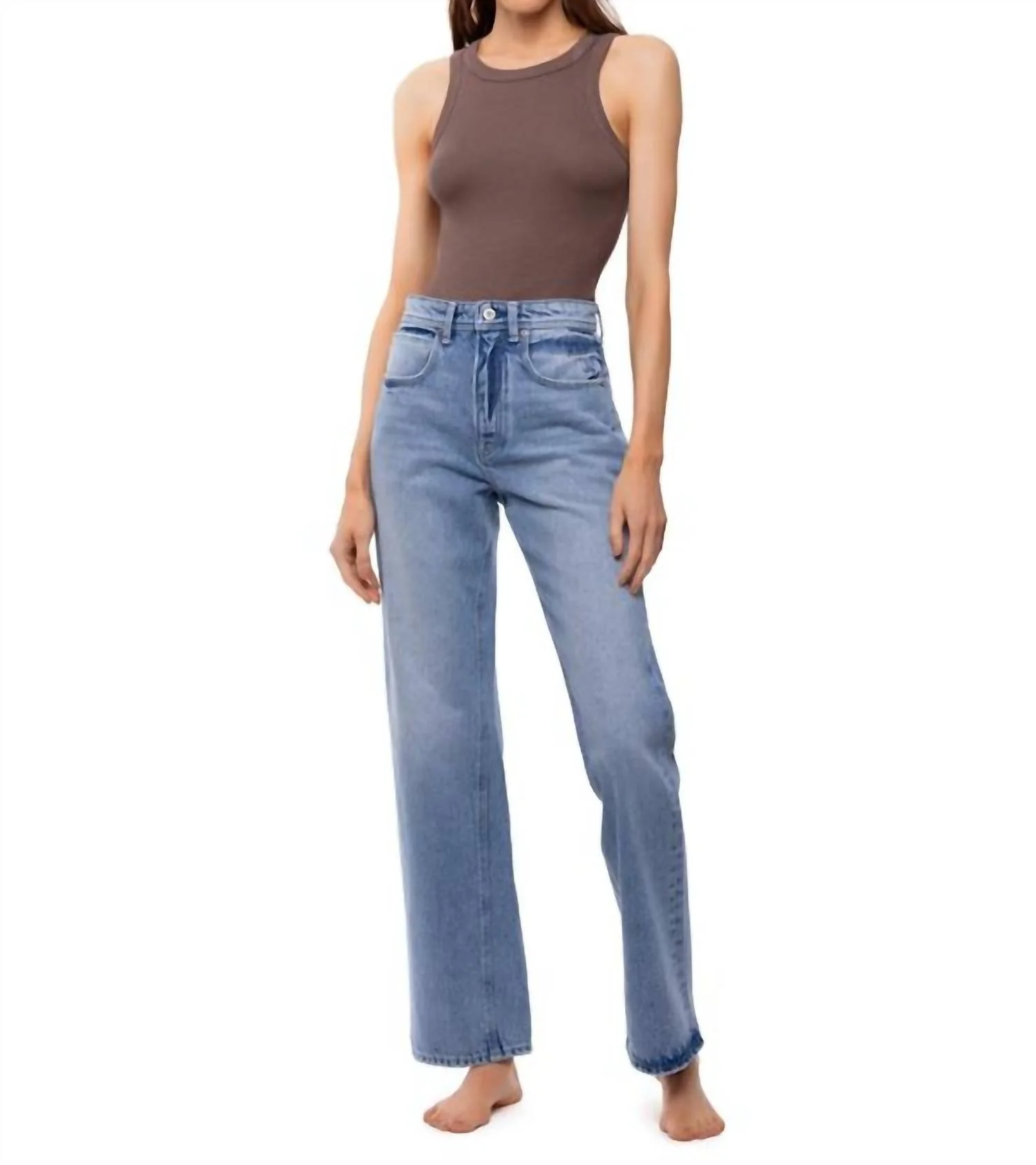 Madison Bodysuit In Rust