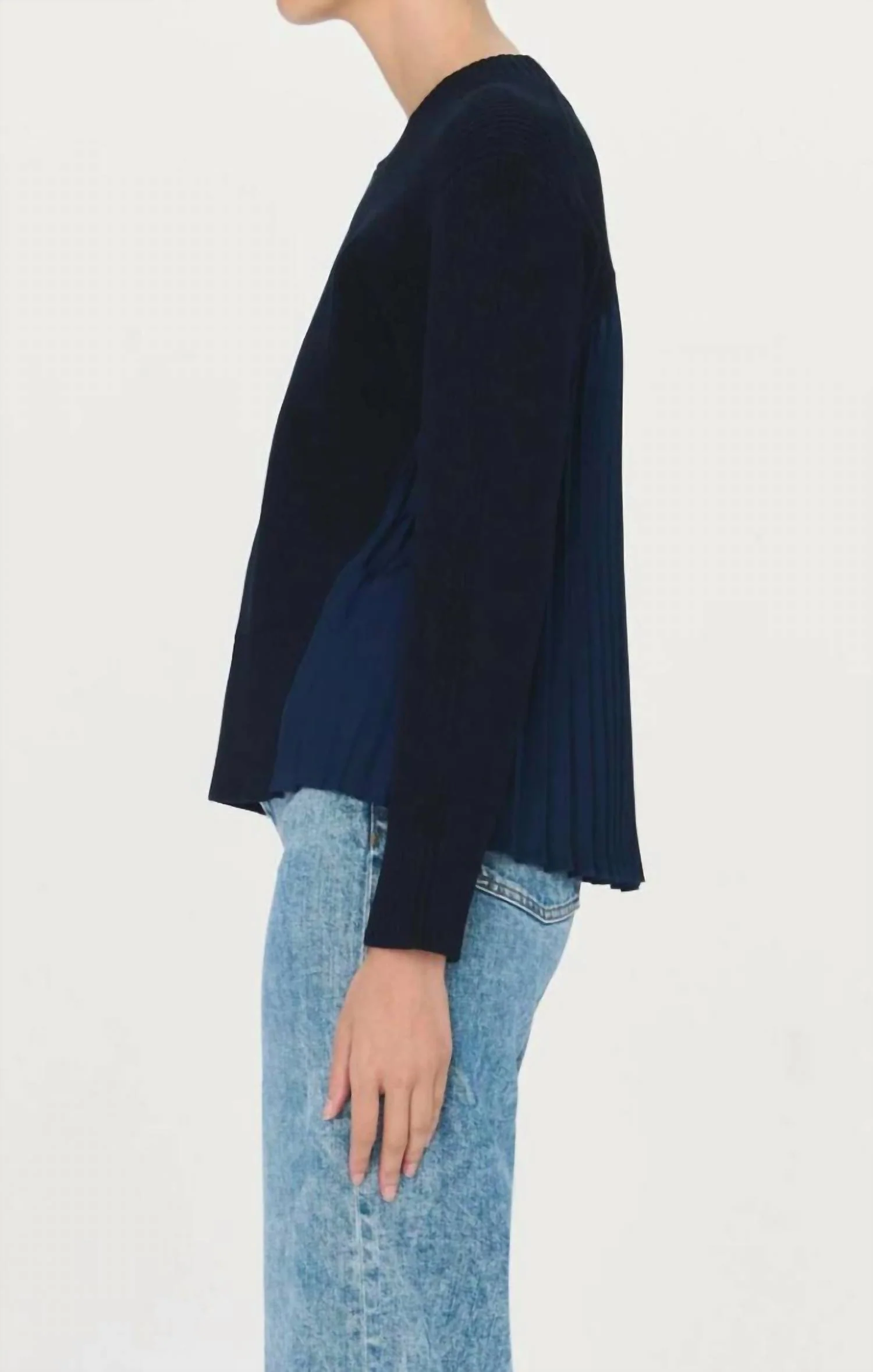 Maeve Pullover Sweater In Midnight - Image 2