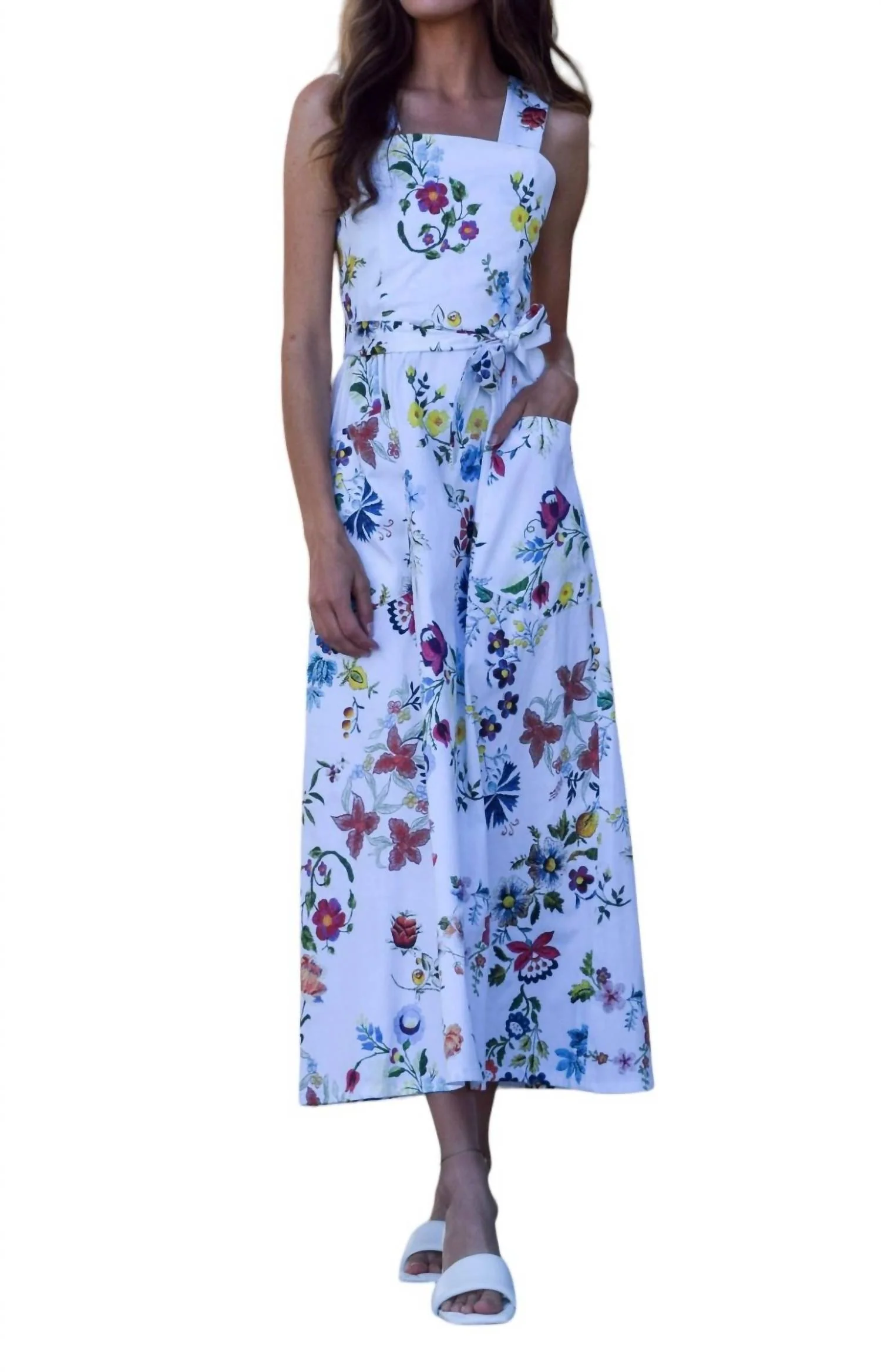 Malia Midi Dress In Floral