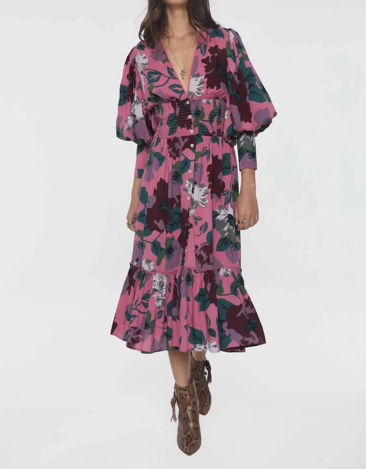 Maple Dress In Aurora