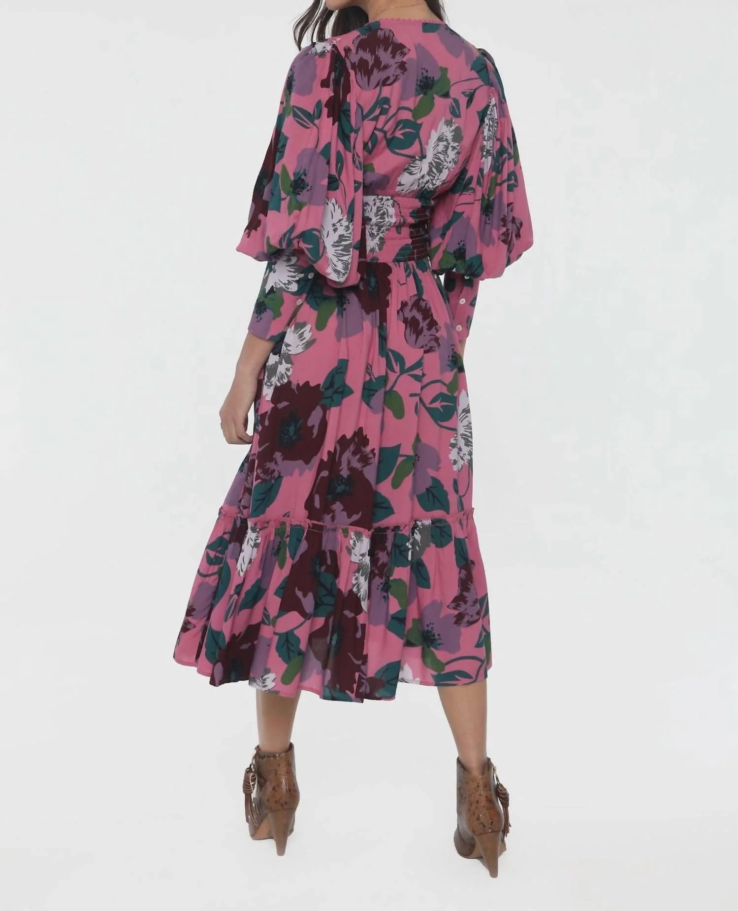 Maple Dress In Aurora - Image 3