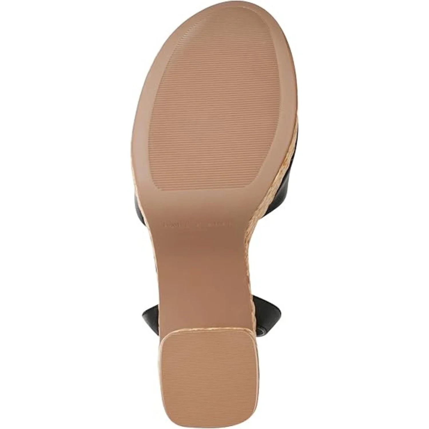 Marc Fisher LTD Palyca Sandals Women's Black Leather Block Heel HTAT1054 - Image 5