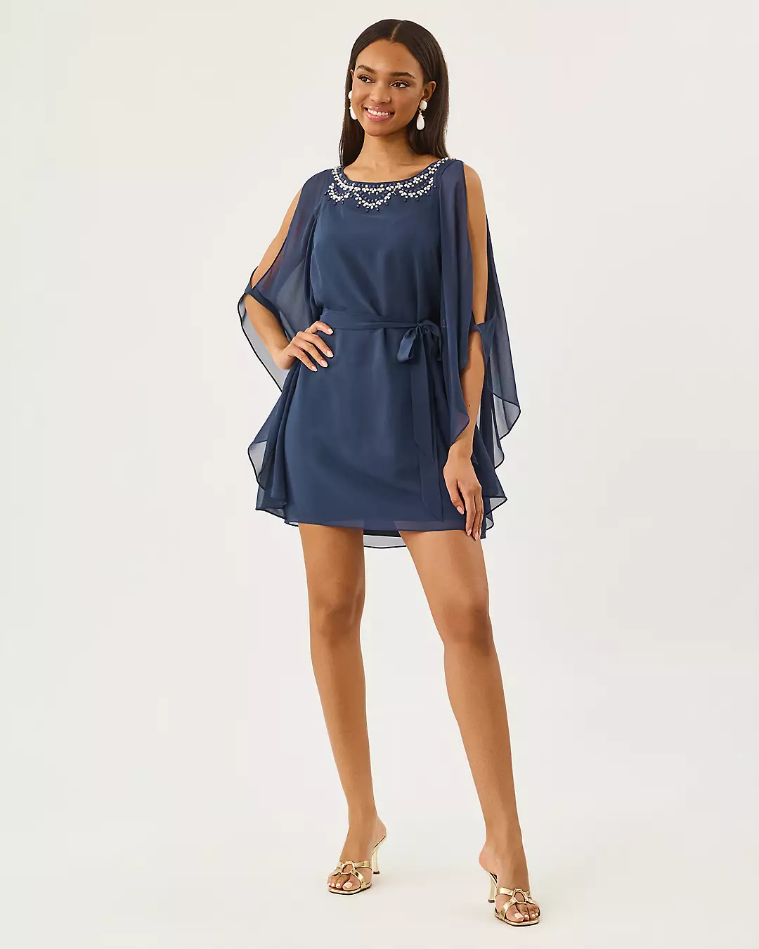 Marguerite Silk Caftan - Image 5