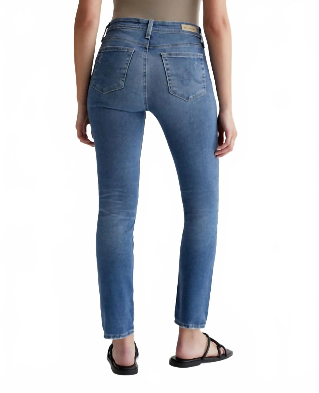 Mari Mid-Rise Slim Straight Leg Jean In 18 Years Lakefront - Image 2