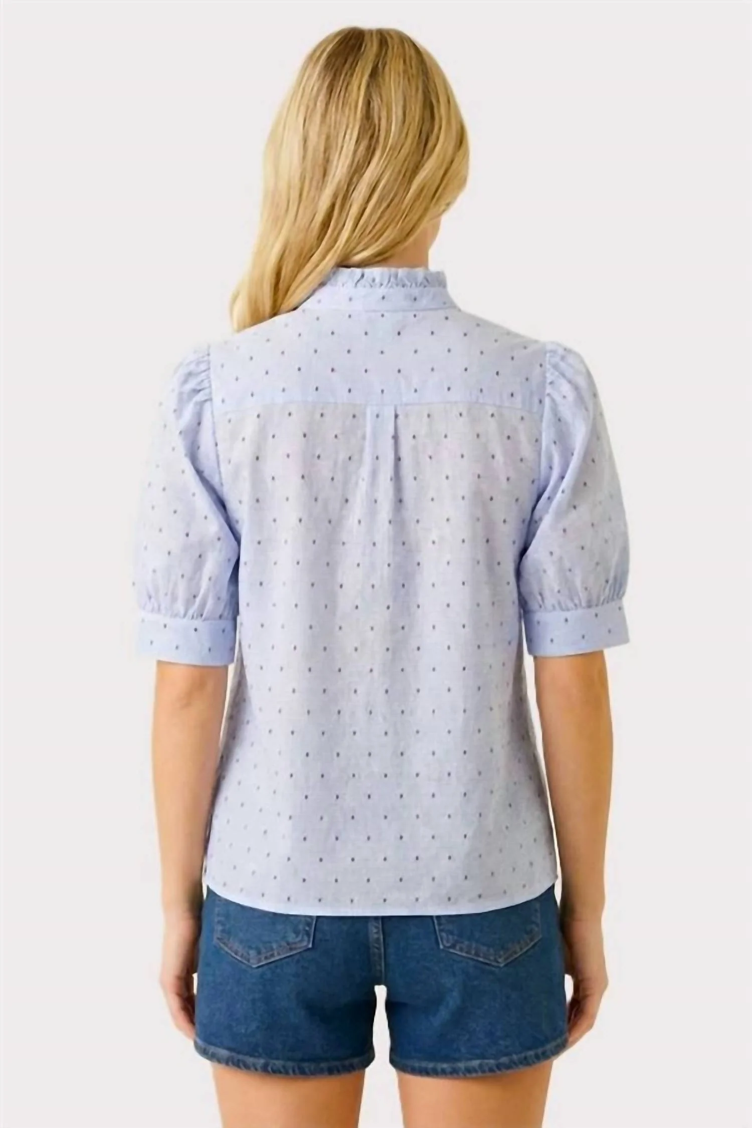 Marie Top In Blue - Image 3