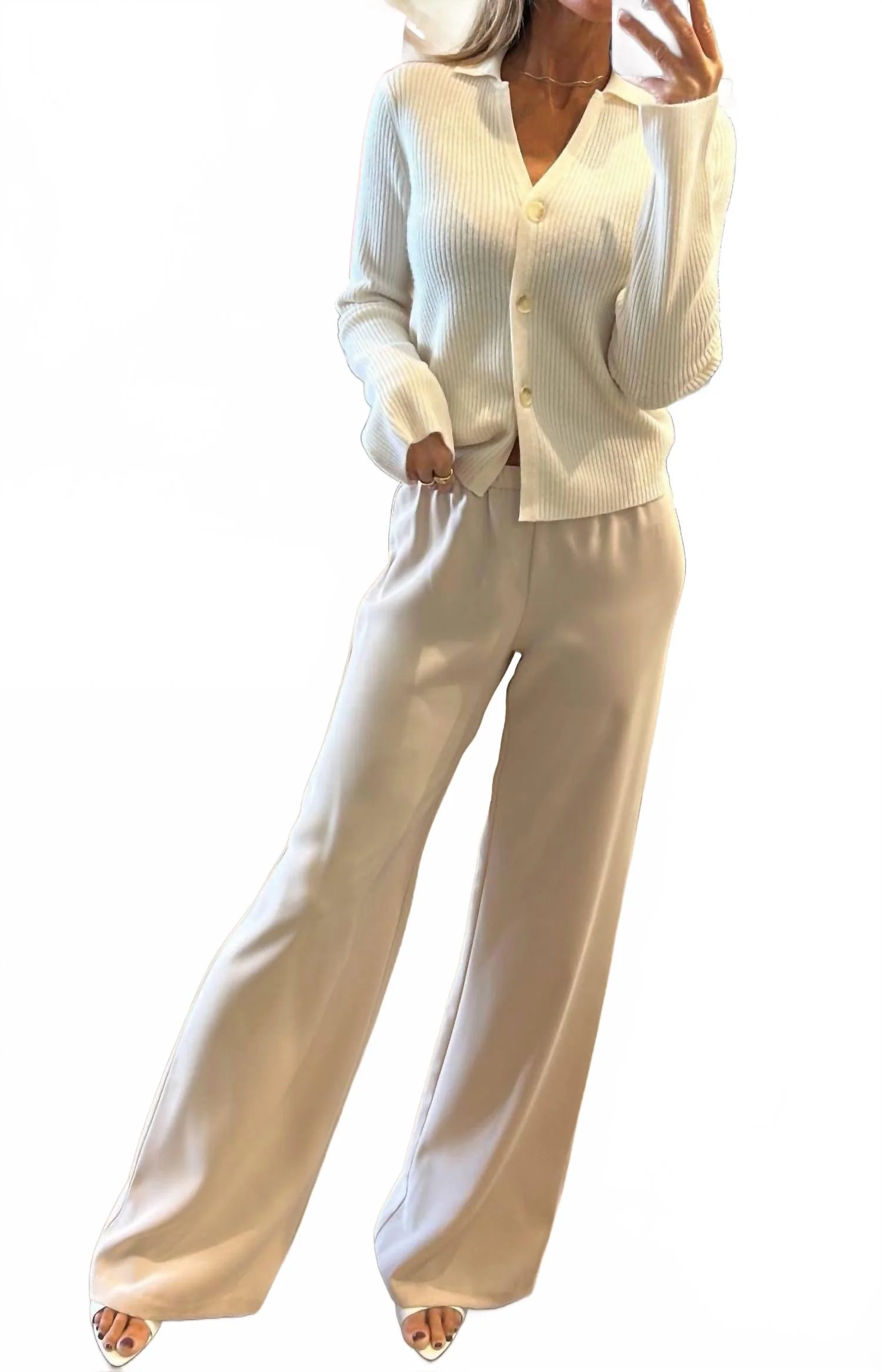 Mariko Pant In Bone - Image 3