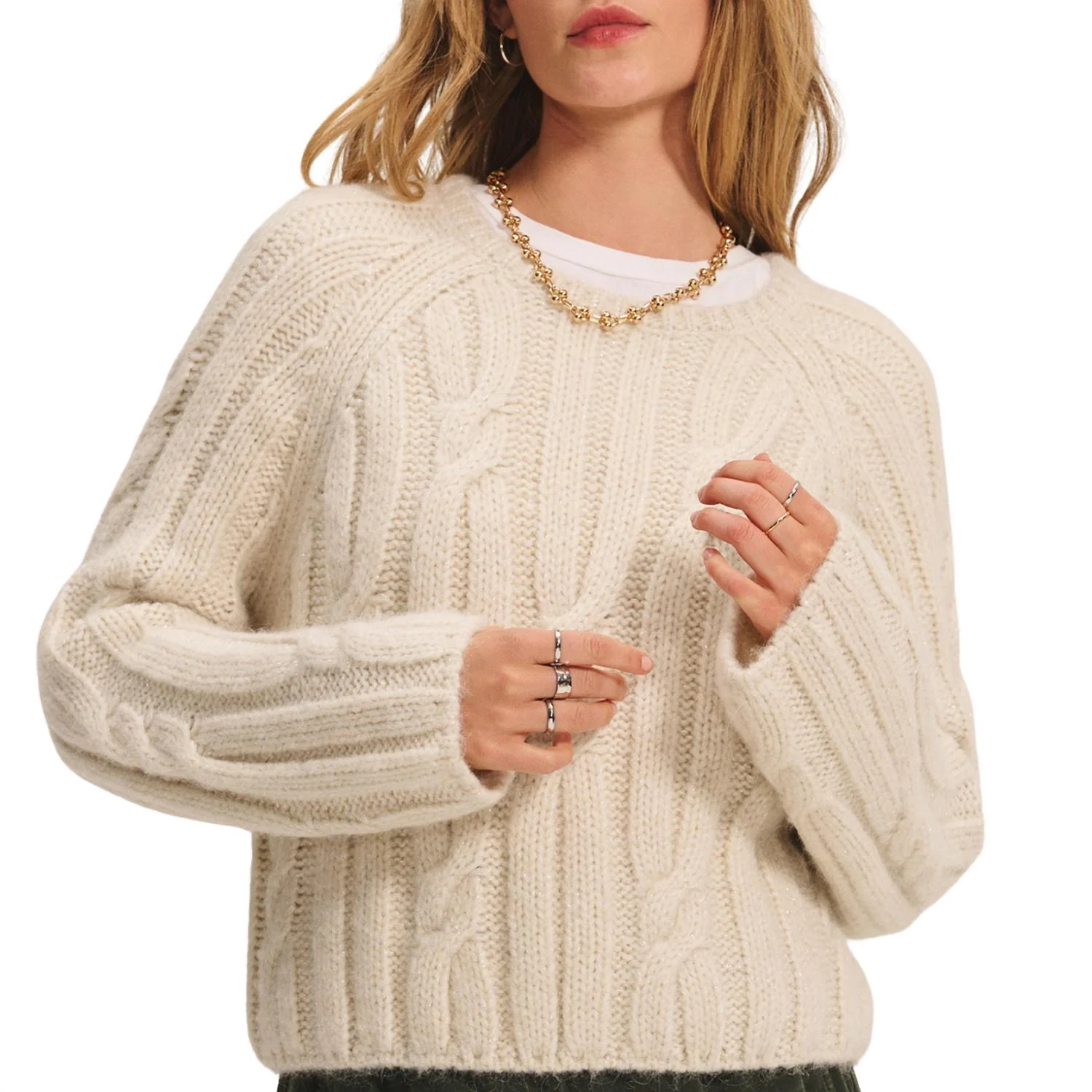 Marina Sweater In Ivory