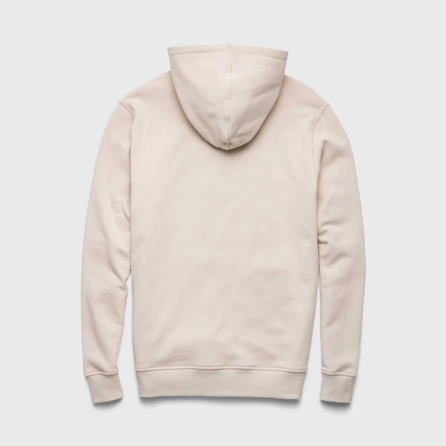 Marine French Terry Hoodie In Ancient Scroll - Image 4