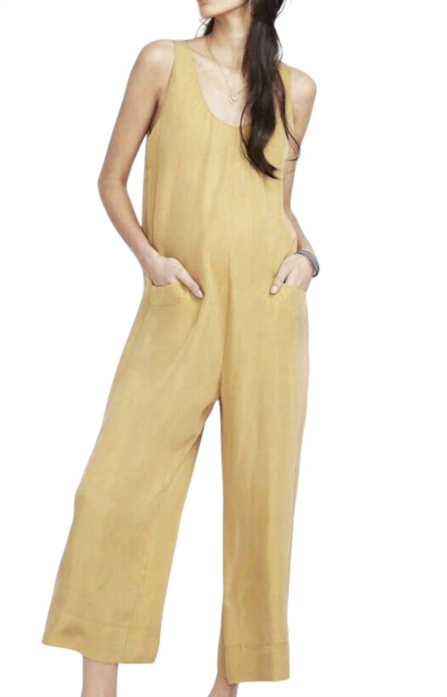 Maternity The Caroline Jumper In Marigold - Image 2