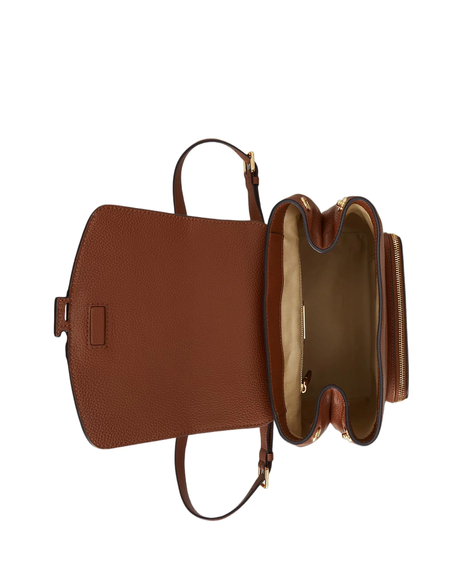 Medium Pebbled Leather Cameryn Backpack - Image 4